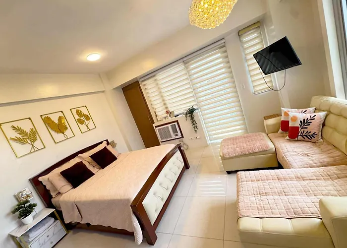Elegant With Balcony L Free Wifi And Netflix I Across Naia T3 Airport Apartamento